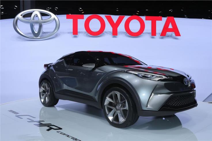 Toyota C-HR concept.